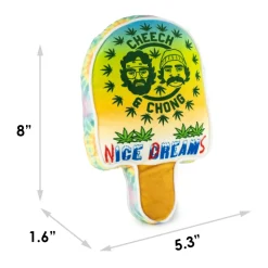 Dog Toy Squeaker Plush - CHEECH & CHONG NICE DREAMS Popsicle