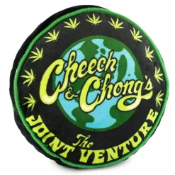 Dog Toy Squeaker Plush - CHEECH & CHONG THE JOINT VENTURE Round