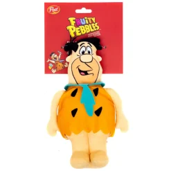 Dog Toy Squeaker Plush - Cocoa Pebbles The Flintstones Fred Flintstone Full Body Pose