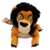 Dog Toy Squeaker Plush - Disney The Lion King Scar Full Body Pose with Rope Tail