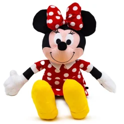 Dog Toy Squeaker Plush - Disney Minnie Mouse Smiling Sitting Pose