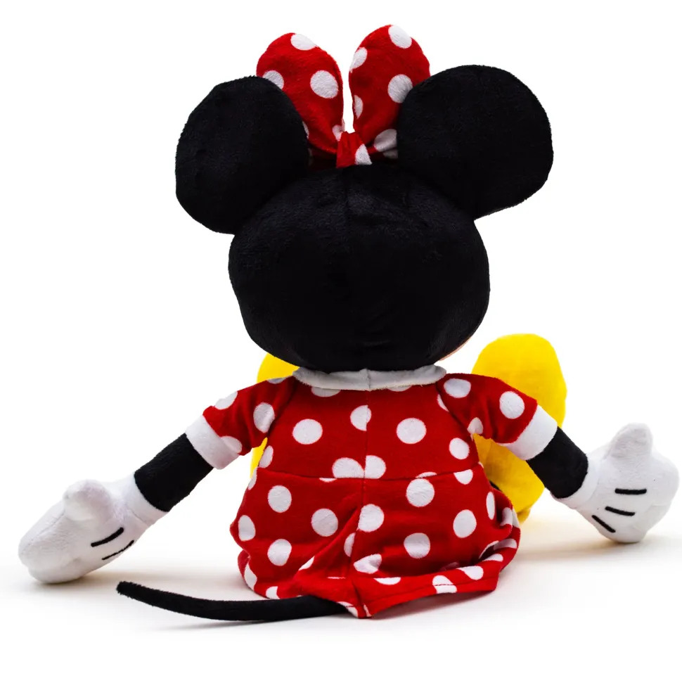 Dog Toy Squeaker Plush - Disney Minnie Mouse Smiling Sitting Pose