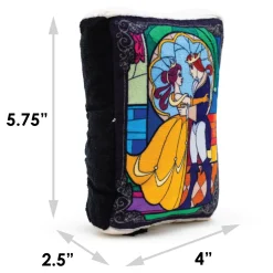 Dog Toy Squeaker Plush - Disney Beauty and the Beast Book Replica