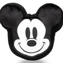 Dog Toy Squeaker Plush - Disney Mickey Mouse Smiling Face Black