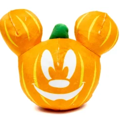 Dog Toy Squeaker Plush - Disney Halloween Mickey Mouse Pumpkin Face