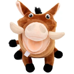 Dog Toy Squeaker Plush - Disney The Lion King Pumbaa Full Body Pose
