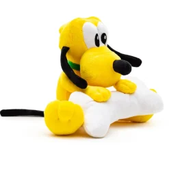 Dog Toy Squeaker Plush - Disney Pluto with Bone Sitting Pose