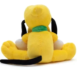 Dog Toy Squeaker Plush - Disney Pluto with Bone Sitting Pose