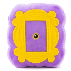 Dog Toy Squeaker Plush - Friends Monica's Peephole Frame Purple Yellows