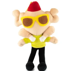 Dog Toy Squeaker Plush - Friends Monica's Turkey Head Pose