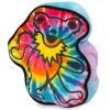 Dog Toy Squeaker Plush - Grateful Dead Dancing Bear Tie Dye Multi Color
