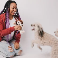 Dog Toy Squeaker Plush - Gremlins Gizmo Standing Pose