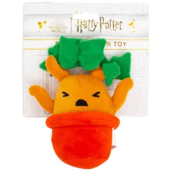 Dog Toy Squeaker Plush - Harry Potter Mandrake Root Charm