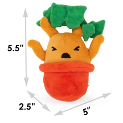 Dog Toy Squeaker Plush - Harry Potter Mandrake Root Charm