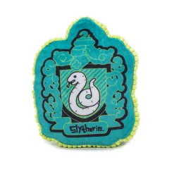 Dog Toy Squeaker Plush - Harry Potter Slytherin Snake Charm Crest Blues