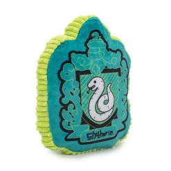 Dog Toy Squeaker Plush - Harry Potter Slytherin Snake Charm Crest Blues