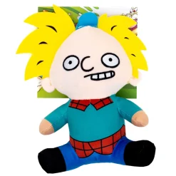 Dog Toy Squeaker Plush - Hey Arnold! Arnold Full Body Sitting Pose