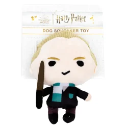 Dog Toy Squeaker Plush - Harry Potter Draco Malfoy Standing Charm Full Body Pose