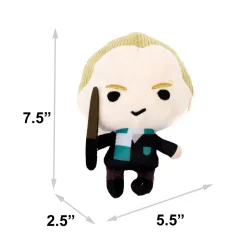 Dog Toy Squeaker Plush - Harry Potter Draco Malfoy Standing Charm Full Body Pose