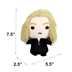 Dog Toy Squeaker Plush - Harry Potter Lucius Malfoy Standing Charm Full Body Pose