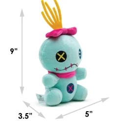 Dog Toy Squeaker Plush - Lilo and Stitch Scrump Sitting Pose