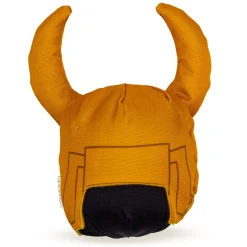 Dog Toy Squeaker Plush - Loki Smirking Face Round