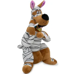 Dog Toy Squeaker Plush - Mummy Wrap Halloween Scooby-Doo Sitting Pose