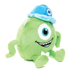 Dog Toy Squeaker Plush - Monsters, Inc. Mike Full Body Sitting Pose