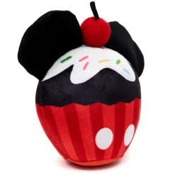 Dog Toy Squeaker Plush - Mickey Mouse Cupcake with Ears Red