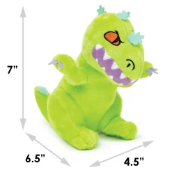 Dog Toy Squeaker Plush - Rugrats Reptar Full Body Pose