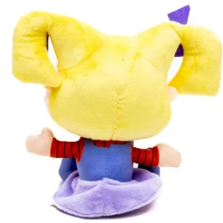 Dog Toy Squeaker Plush - Rugrats Angelica Pickles Full Body Sitting Pose