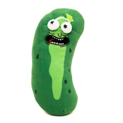 Dog Toy Squeaker Plush - Rick and Morty Pickle Rick Pose Greens