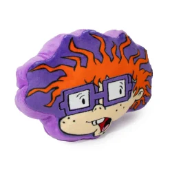 Dog Toy Squeaker Plush - Rugrats Chuckie Face