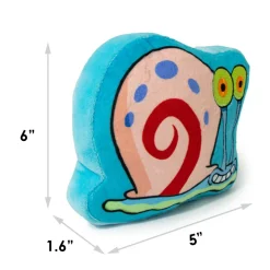 Dog Toy Squeaker Plush - SpongeBob SquarePants Gary the Snail Smiling