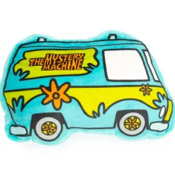 Dog Toy Squeaker Plush - Scooby Doo Flat Mystery Machine Van