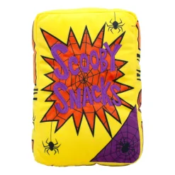 Dog Toy Squeaker Plush - Scooby Doo Halloween SCOOBY SNACKS Box