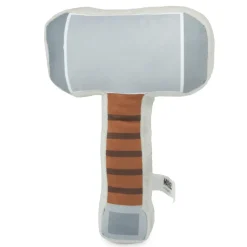 Dog Toy Squeaker Plush - Thor's Hammer Grays Browns