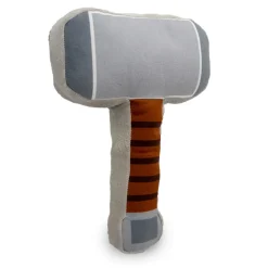 Dog Toy Squeaker Plush - Thor's Hammer Grays Browns