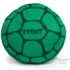 Dog Toy Squeaker Plush - TEENAGE MUTANT NINJA TURTLES Turtle Shell + Logo Greens Red White