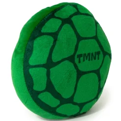 Dog Toy Squeaker Plush - TEENAGE MUTANT NINJA TURTLES Turtle Shell + Logo Greens Red White