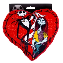 Dog Toy Squeaker Plush - The Nightmare Before Christmas Jack and Sally Heart Pose
