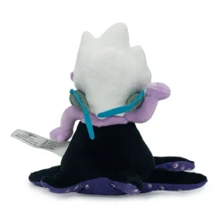 Dog Toy Squeaker Plush - The Little Mermaid Villain Ursula Full Body Pose with Flotsam and Jetsam