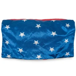 Dog Toy Squeaker Plush - Wonder Woman WW Logo with Cape