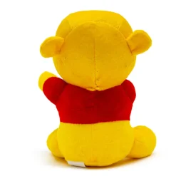 Dog Toy Squeaker Plush - Winnie the Pooh Winking Hunny Pot Sitting Pose
