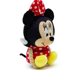 Dog Toy Squeaker Plush with Rope - Disney Minnie Mouse Chibi Sitting Pose
