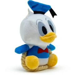 Dog Toy Squeaker Plush with Rope - Disney Donald Duck Chibi Sitting Pose