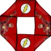 Dog Toy Squeaky Octagon Flyer - Flash Pose Flash Icon Red