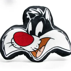 Dog Toy Squeaky Plush - Looney Tunes Sylvester the Cat Smiling