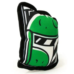 Dog Toy Squeaky Plush - Star Wars Boba Fett Head