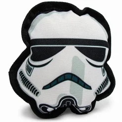 Dog Toy Squeaky Plush - Star Wars Stormtrooper Head
